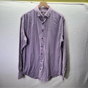 Peter Millar Summer Comfort Checker‎ Button down Shirt Mens L Comfy casual 2692